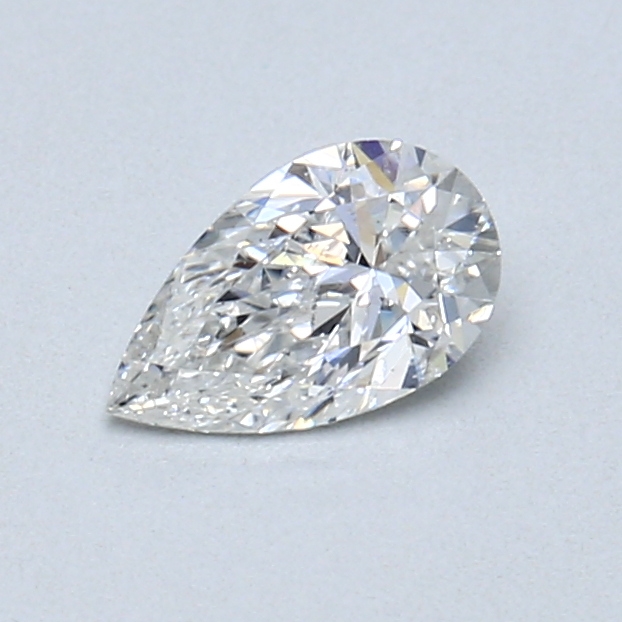 0.41 ct Pear Shape Natural Diamond : F / SI2