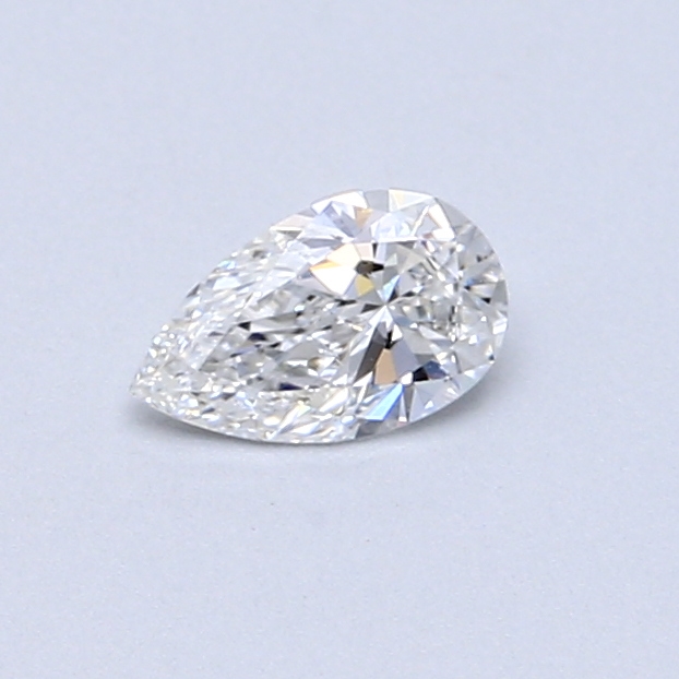 0.30 ct Pear Shape Natural Diamond : F / SI2