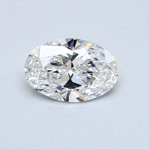 0.50 ct Oval Natural Diamond : F / SI1