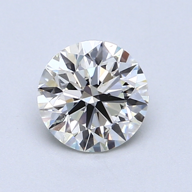 0.90 ct Round Natural Diamond : J / SI2