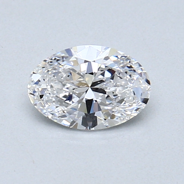 0.51 ct Oval Natural Diamond : D / VS2
