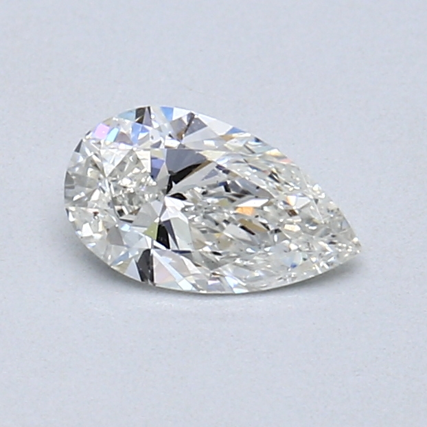 0.40 ct Pear Shape Natural Diamond : H / SI1