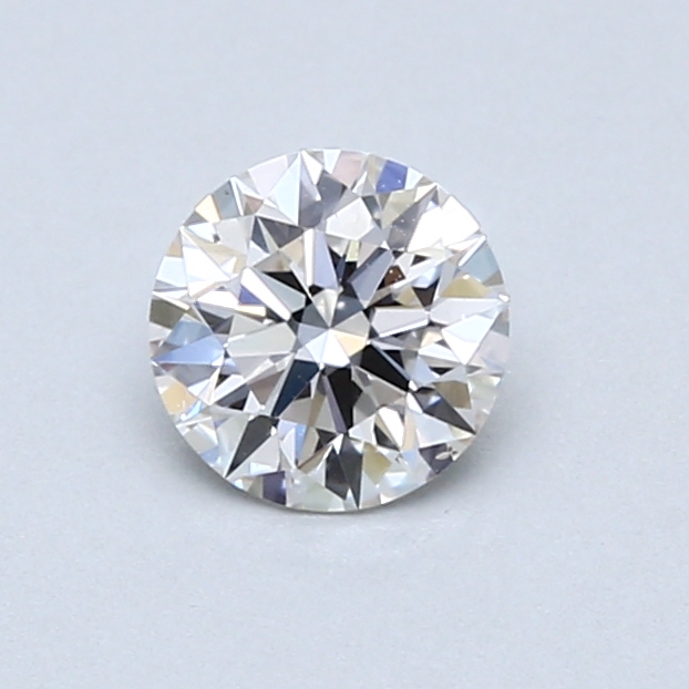 0.64 ct Round Natural Diamond : H / SI1