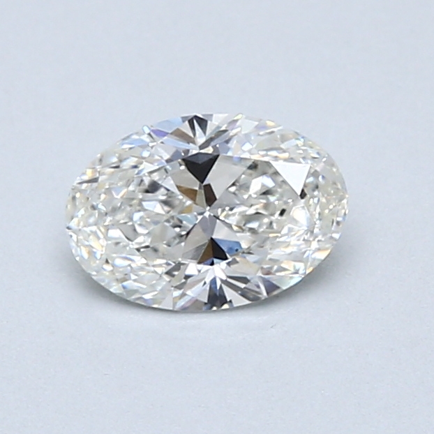 0.60 ct Oval Natural Diamond : H / VS2