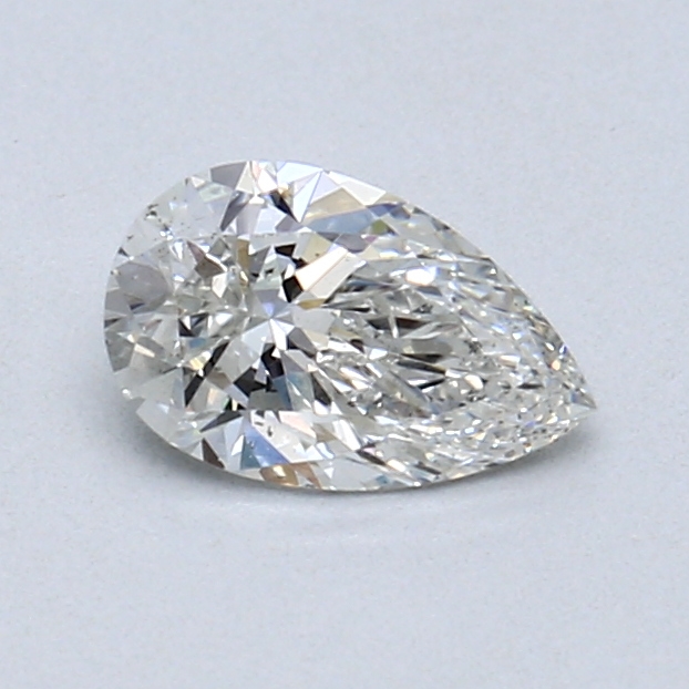 0.53 ct Pear Shape Natural Diamond : H / SI1