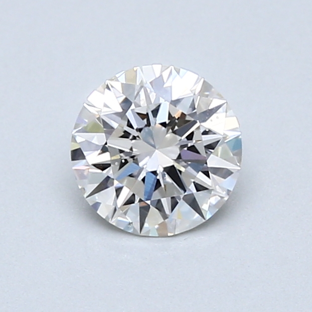 0.70 ct Round Natural Diamond : H / SI1