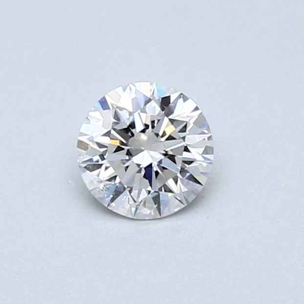 0.40 ct Round Natural Diamond : F / SI2