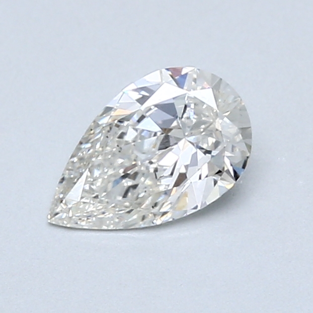 0.58 ct Pear Shape Natural Diamond : H / SI1