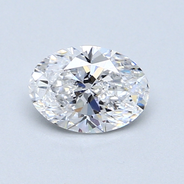 0.70 ct Oval Natural Diamond : D / SI2