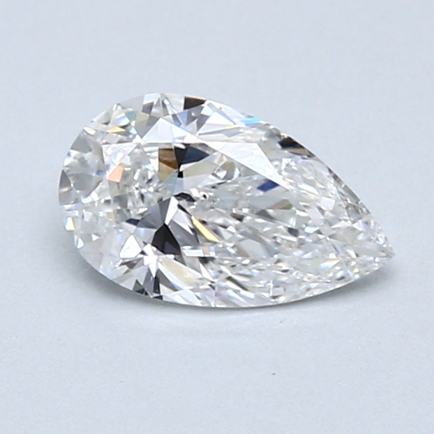 0.72 ct Pear Shape Natural Diamond : F / SI1