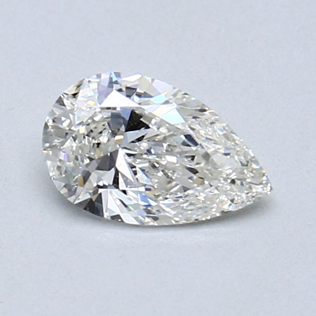 0.50 ct Pear Shape Natural Diamond : H / SI1