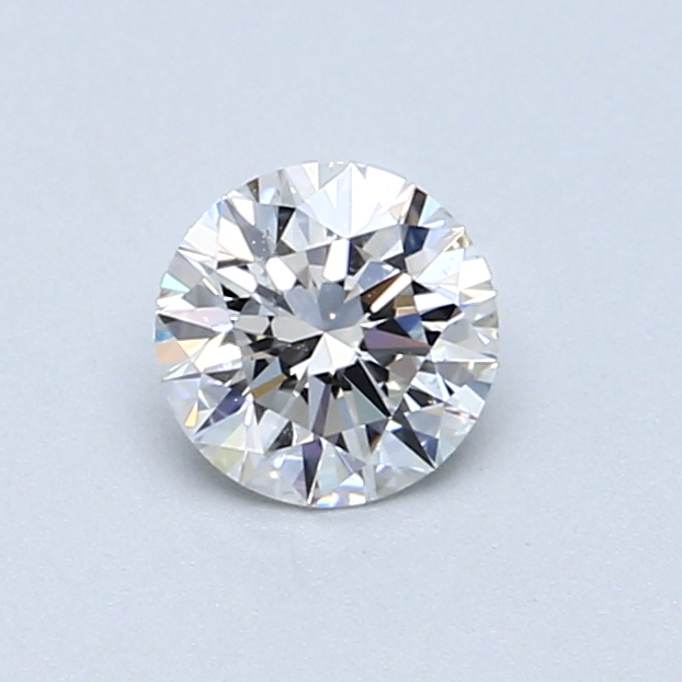 0.57 ct Round Natural Diamond : F / SI1