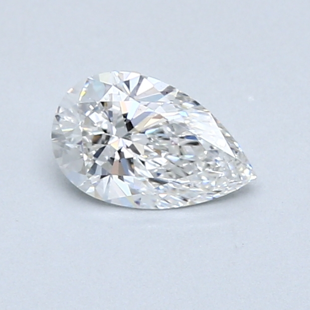 0.50 ct Pear Shape Natural Diamond : F / SI2