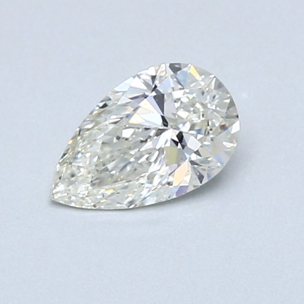 0.52 ct Pear Shape Natural Diamond : J / VS2