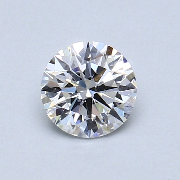 0.53 ct Round Natural Diamond : F / SI2