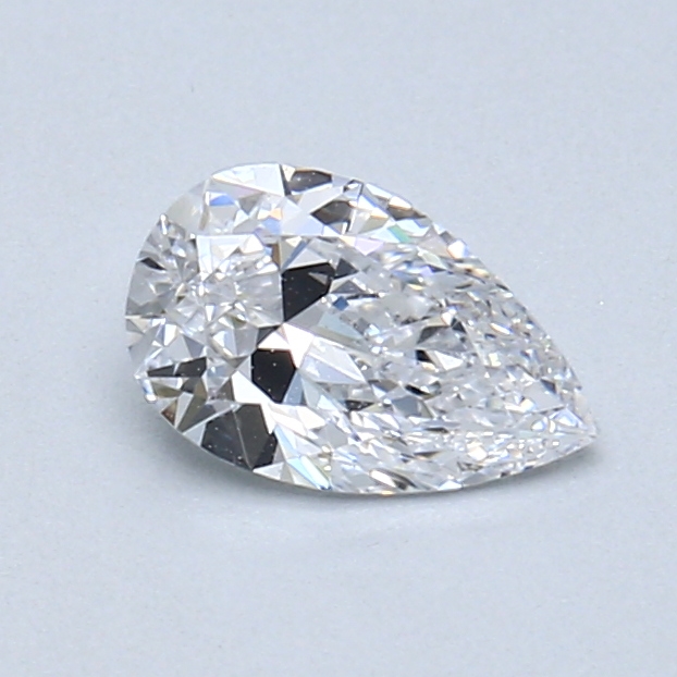 0.51 ct Pear Shape Natural Diamond : D / SI1