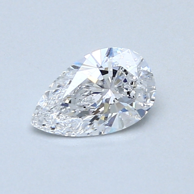 0.51 ct Pear Shape Natural Diamond : D / VS2