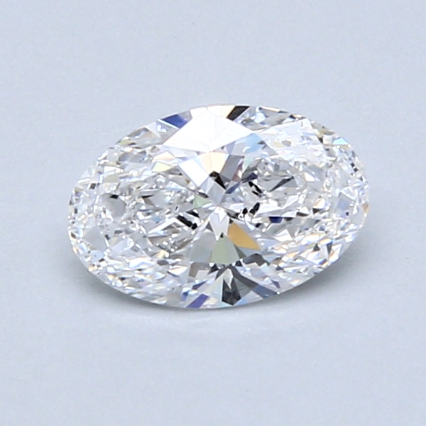 0.71 ct Oval Natural Diamond : D / VS2