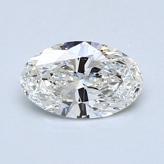 0.71 ct Oval Natural Diamond : H / SI1