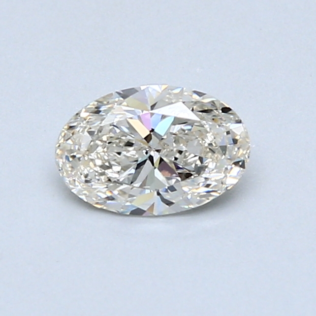 0.51 ct Oval Natural Diamond : J / SI1