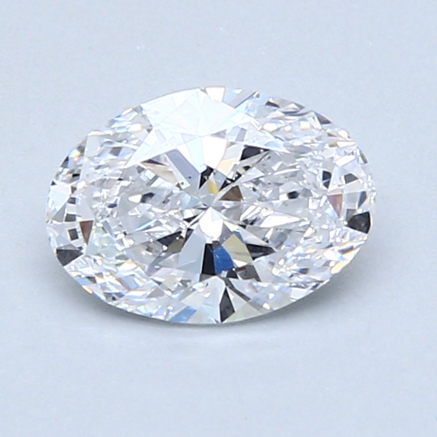 1.00 ct Oval Natural Diamond : D / SI1