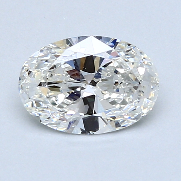1.00 ct Oval Natural Diamond : H / SI2