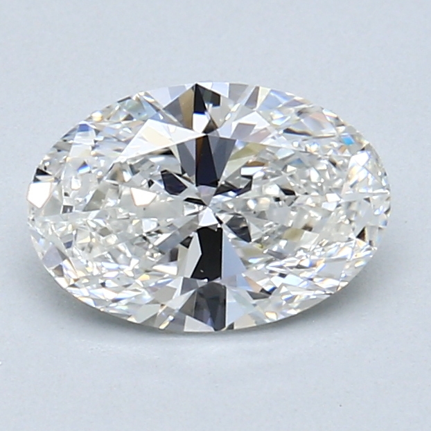 1.00 ct Oval Natural Diamond : G / VS1