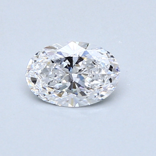 0.50 ct Oval Natural Diamond : D / VS2