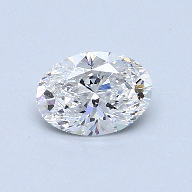 0.57 ct Oval Natural Diamond : E / VS2