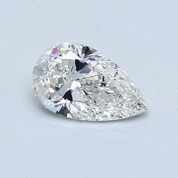 0.50 ct Pear Shape Natural Diamond : H / SI2