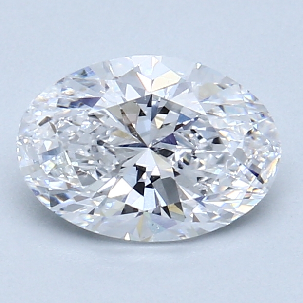 1.30 ct Oval Natural Diamond : D / SI1