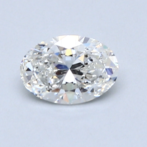 0.70 ct Oval Natural Diamond : F / SI2
