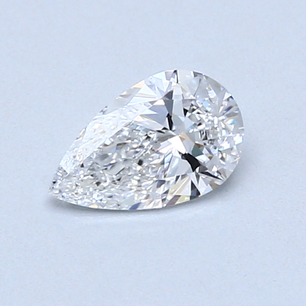 0.50 ct Pear Shape Natural Diamond : D / SI1