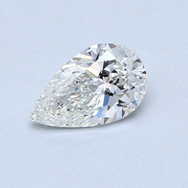 0.50 ct Pear Shape Natural Diamond : H / SI1