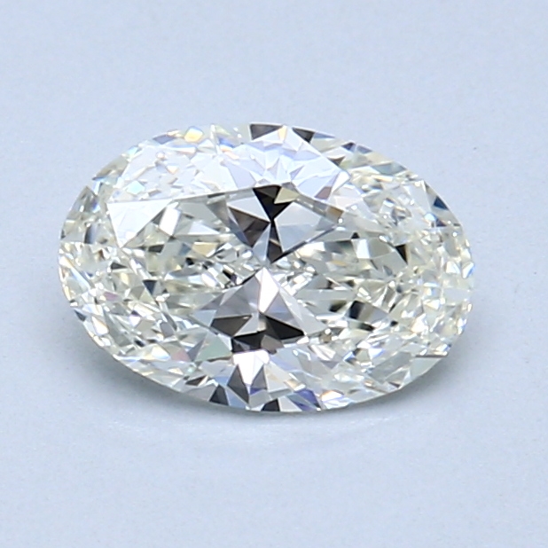 0.70 ct Oval Natural Diamond : J / SI1