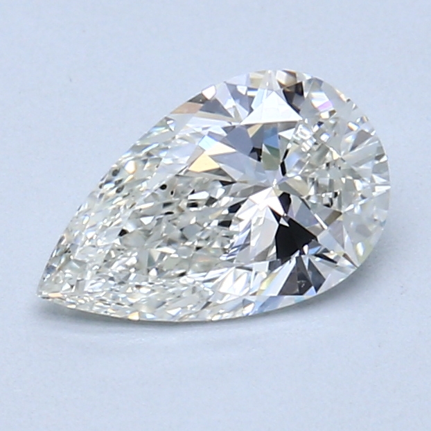 0.80 ct Pear Shape Natural Diamond : H / SI1