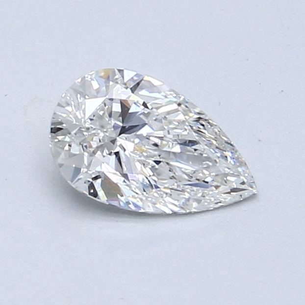 0.65 ct Pear Shape Natural Diamond : F / SI1