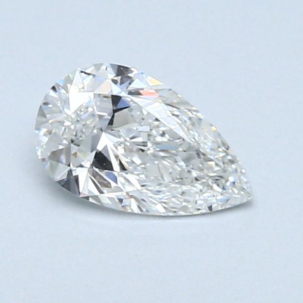 0.53 ct Pear Shape Natural Diamond : F / VVS2