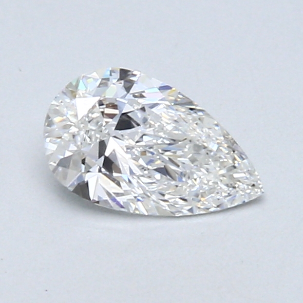 0.53 ct Pear Shape Natural Diamond : F / VVS2