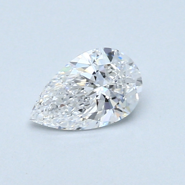 0.36 ct Pear Shape Natural Diamond : D / VVS2