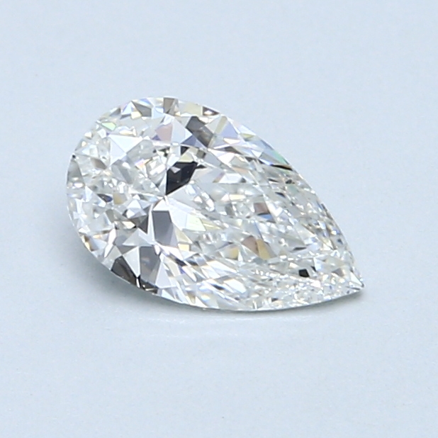 0.60 ct Pear Shape Natural Diamond : F / VVS2