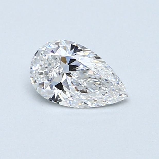 0.42 ct Pear Shape Natural Diamond : E / VVS2