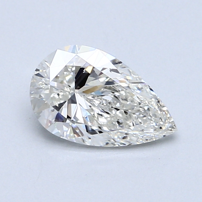 1.00 ct Pear Shape Natural Diamond : H / SI2