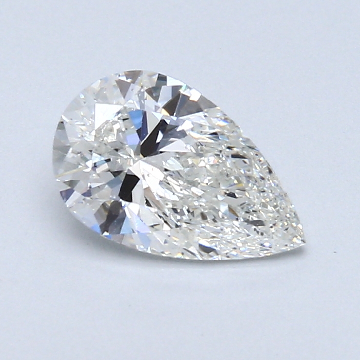 1.00 ct Pear Shape Natural Diamond : G / SI1