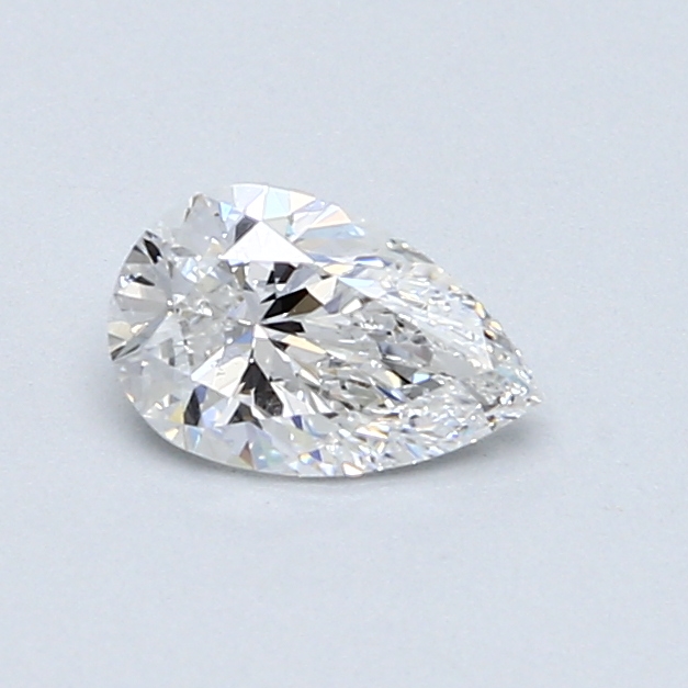 0.51 ct Pear Shape Natural Diamond : D / SI1