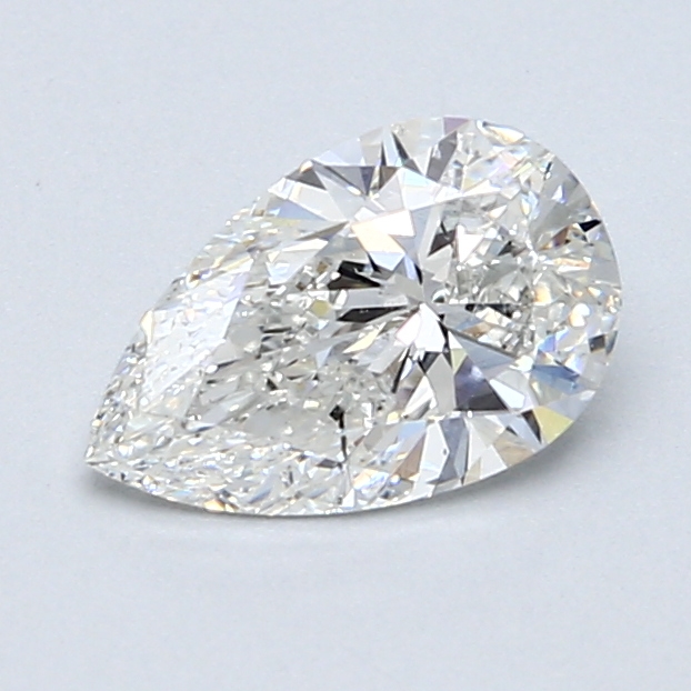 1.00 ct Pear Shape Natural Diamond : G / SI2