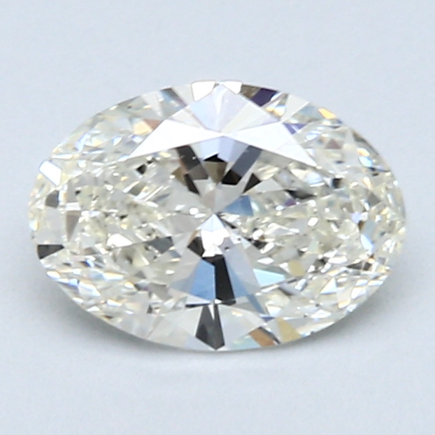 1.10 ct Oval Natural Diamond : J / SI2