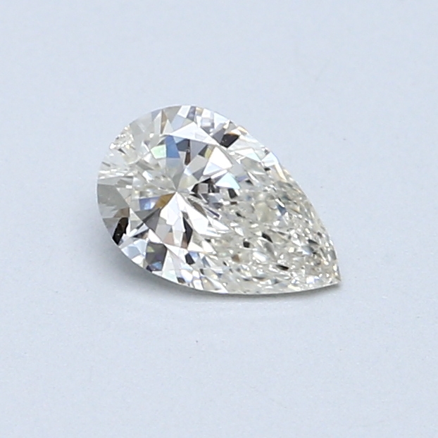 0.40 ct Pear Shape Natural Diamond : J / SI2