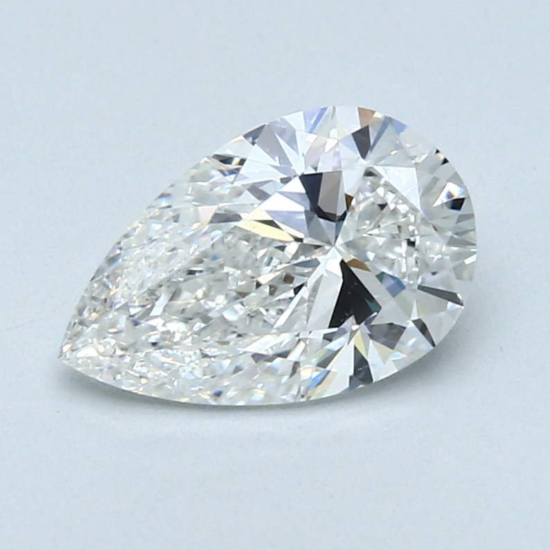 1.50 ct Pear Shape Natural Diamond : F / SI1