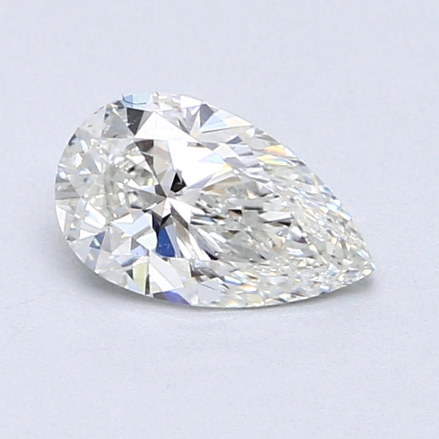 0.72 ct Pear Shape Natural Diamond : H / SI1